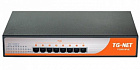 TG-NET P3008M-8PoE-150W Коммутатор управляемый с 8 PoE-портами 10/100/1000 Base-T